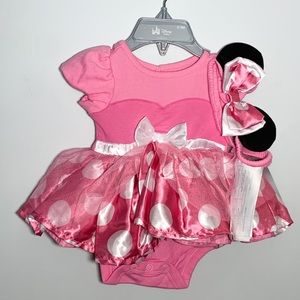 Minnie Mouse Dress w/ headband